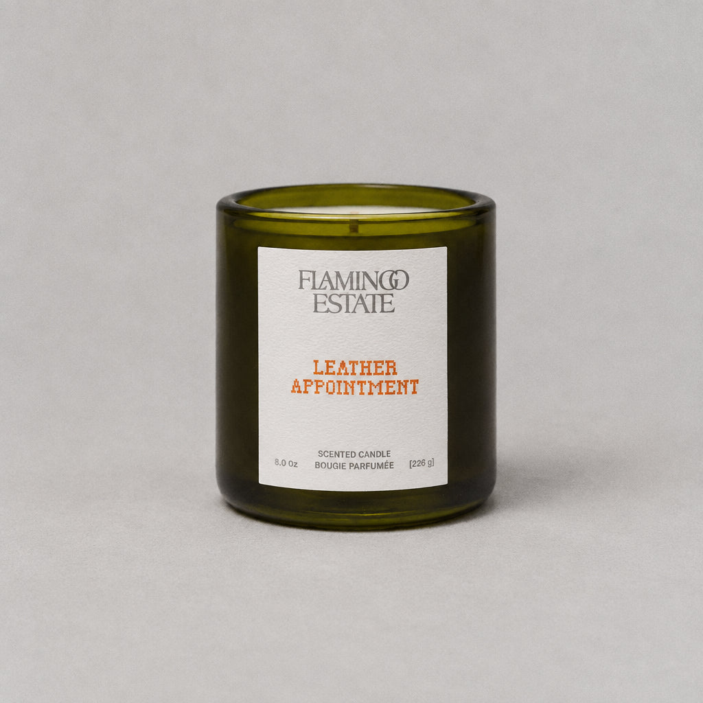 Flamingo Estate - Leather Appointment Candle - Limited Edition-1